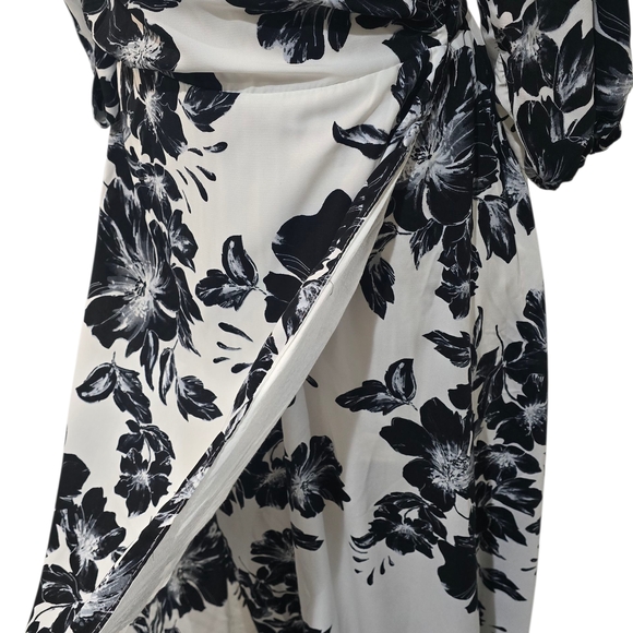 Ark & Co Black and White Floral Maxi Dress - Picture 2 of 6